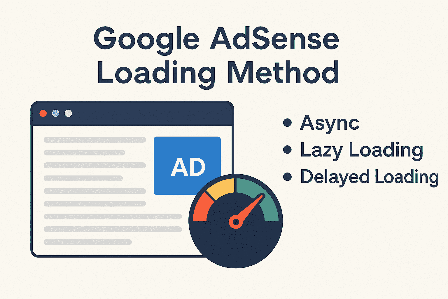 Google AdSense Loading Methods : Boost Site Speed & Maximize Revenue